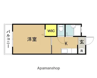 クリオコート【303号室】の間取り