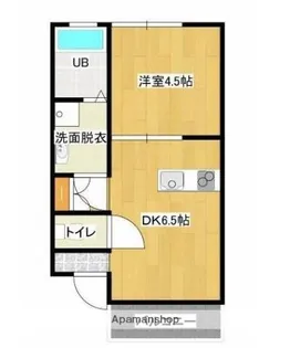 アルテブラン祇園【1階】の間取り