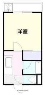 柳丸コーポ北棟【311号室】の間取り