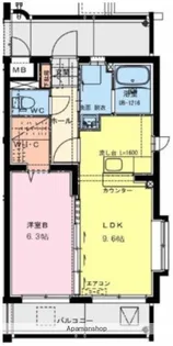 宮崎フェニックスマンション【405号室】の間取り