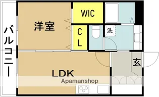 ロイヤル末広【5階】の間取り