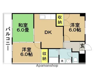 葉山マンション【505号室】の間取り