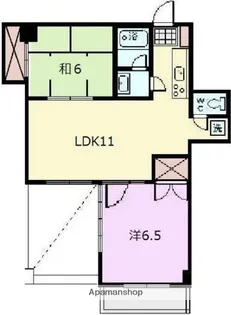 コスモ橘東【903号室】の間取り