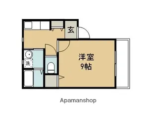 ラビアン下原【201号室】の間取り