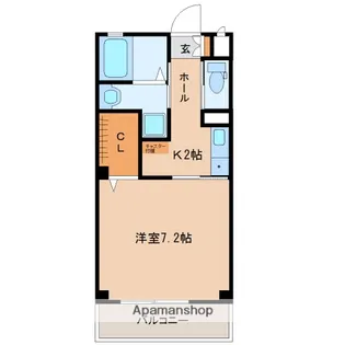 プリモサージュ神宮東【3階】の間取り