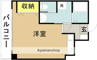 シーサイドテラス【201号室】の間取り