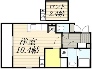 スペランツァ・ベル【106号室】の間取り
