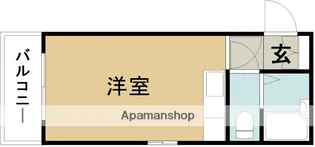 フェリーチェAOBA【205号室】の間取り
