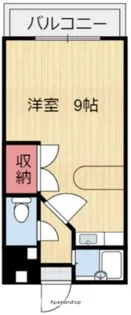 ロワイヤルヒルズ壱番館【802号室】の間取り