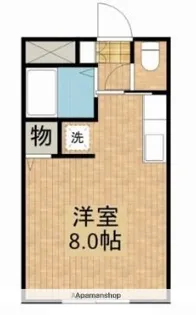 ヴィクトワール船塚【205号室】の間取り
