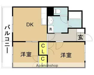 サングランデ21【3階】の間取り