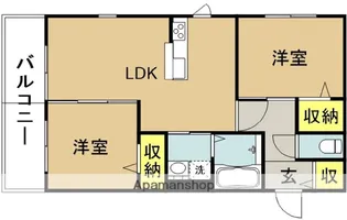 エリタージュ エモーション【201号室】の間取り