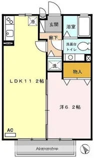 スターリー・スカイ【103号室】の間取り