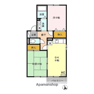 FIRST KOBE【101号室】の間取り