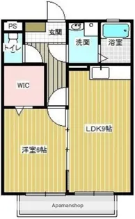 グリュック恒久【201号室】の間取り