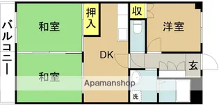 パシフィックレジデンス【703号室】の間取り