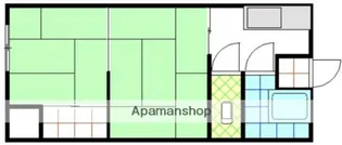 第2山田アパート【103号室】の間取り