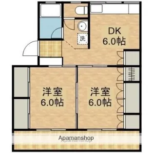ダイナシティ【304号室】の間取り