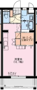 PISSENLITⅡ(ピサンリⅡ)【202号室】の間取り
