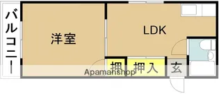 堀川ハイツ【106号室】の間取り