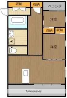 アルテマイスターレオ【105号室】の間取り