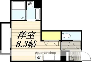 マリベールLIBERA【107号室】の間取り