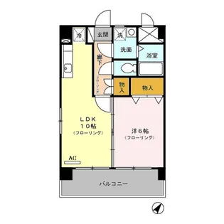 エスポワールT・Y【2階】の間取り