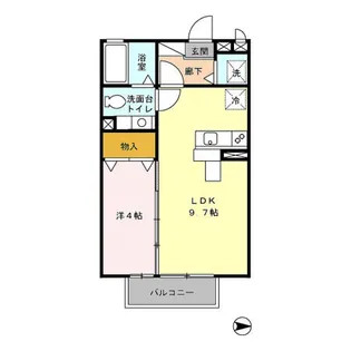 アムールHIDAKA【2階】の間取り