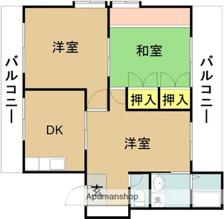 3DKの間取り画像