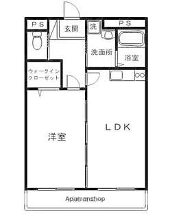 アレグロ【305号室】の間取り