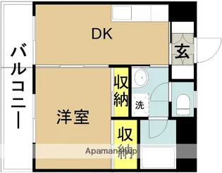 シティコーポ大淀【305号室】の間取り
