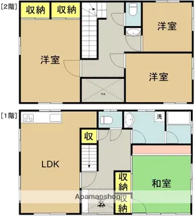 宮崎県宮崎市出来島町【一戸建】の間取り