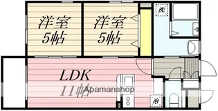 アーベイン潮見【305号室】の間取り