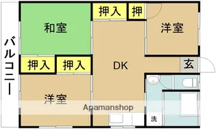 小松ビル【305号室】の間取り