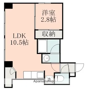 鹿児島県鹿児島市鴨池1丁目【マンション】の間取り