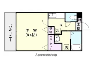 ヒルサイド・テラス宇宿【2階】の間取り