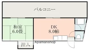 下荒田Nビル【3階】の間取り