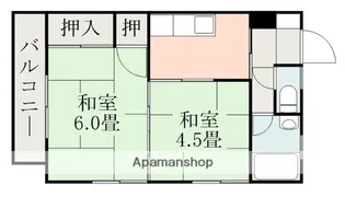 東谷山Nビル【301号室】の間取り