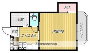 居川ビル【203号室】の間取り