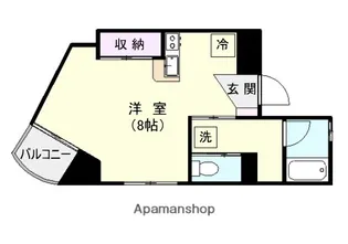 ラメール荒田【4階】の間取り