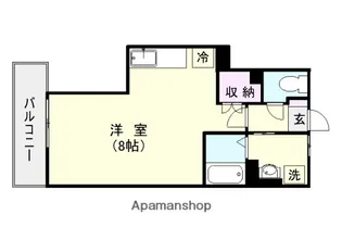 リィ・サンテ宇宿【5階】の間取り