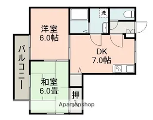 パナホーム宇宿【2階】の間取り