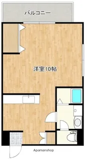 サンロード皷川【403号室】の間取り