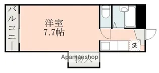 セレスティ南鹿児島【4階】の間取り