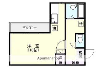 ON1【3階】の間取り
