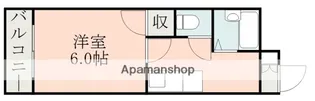 エクステンド武町【4階】の間取り