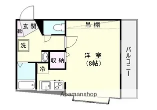 KOU TAI SHIN BUIL【1階】の間取り