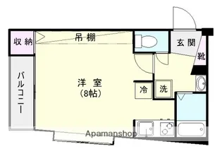 KOU TAI SHIN BUIL【2階】の間取り