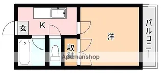 K1ビル【3階】の間取り