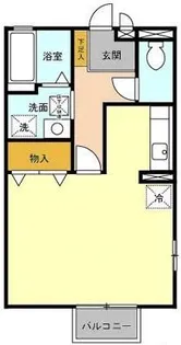 セジュール コンフォートT.A.【1階】の間取り